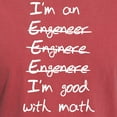 thumbnail image 3 of CafePress - Engineer. Im Good With Math T Shirt - Mens Comfort Colors Shirt, 3 of 5