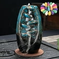 thumbnail image 2 of simhoa Incense Burner, Backflow Incense Censer Ceramic Incense Holder Stand for, 2 of 8