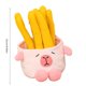 thumbnail image 3 of Capibara con patatas fritas, bolso bonito con capibara, colgante para el hogar, muñeca reconfortante, 3 of 4