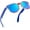Patriotic Print & Revo Ice Blue, variant on Classic Kids Sunglasses for Boys Girls Age 3-12 Shatterproof UV400 Toddler Children Sun Glasses