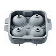 thumbnail image 1 of Silicone Round Ice Tray Ice Molds Ice Ball Maker With Lid Big Ice Cubes For Whiskey Cocktails, 1 of 5