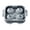Gray 4, variant on Sktrjpolfis 2-Cavity Round Ice Cube Tray Silicone Ice Ball Mold with Lid Ice Maker for Home Kitchen Drinks Desserts DIY Making