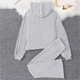thumbnail image 5 of Enyan Toddler Girl Clothes Sets Fall Warm Sweatshirt Pants Long Sleeve Sweatsuits Winter Outfits,8-9 Years, 5 of 7