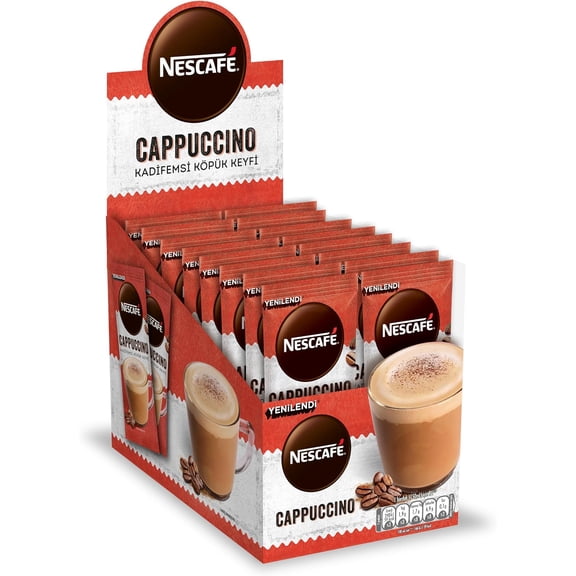 NESCAFÉ Cappuccino Instant Coffee Mix, 14 g, 24 Sachets