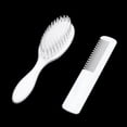 thumbnail image 3 of 4PCS Hair Brush and Comb for Newborns and Toddlers, for Cradle Cap and Massage, Ideal for Baby Shower, 3 of 5