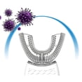 thumbnail image 4 of Cepillo de Dientes Eléctrico Sónico Automático Inteligente KEWITY 360 Grados Tipo U Carga USB 4 Modos, 4 of 5