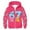 c-156Hot Pink39, variant on MEZZALL Boys Cartoon Number 67 Print Hooded Zip Up Jacket Long Sleeve Athletic Sweatshirt Outerwear Kids Breathable Tops Coats