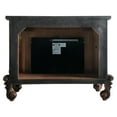 thumbnail image 2 of ACME Versailles Rectangular Carving Wooden Frame Fireplace in Cherry Oak, 2 of 5
