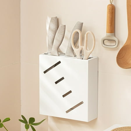 

Wall-Mounted Knives Holder Large Capacity Multi-purpose for Kitchen Storage Management