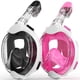 thumbnail image 1 of Máscara de Snorkel G2RISE para Niños con Vista Panorámica Completa de 180° Paquete de 2, 1 of 6