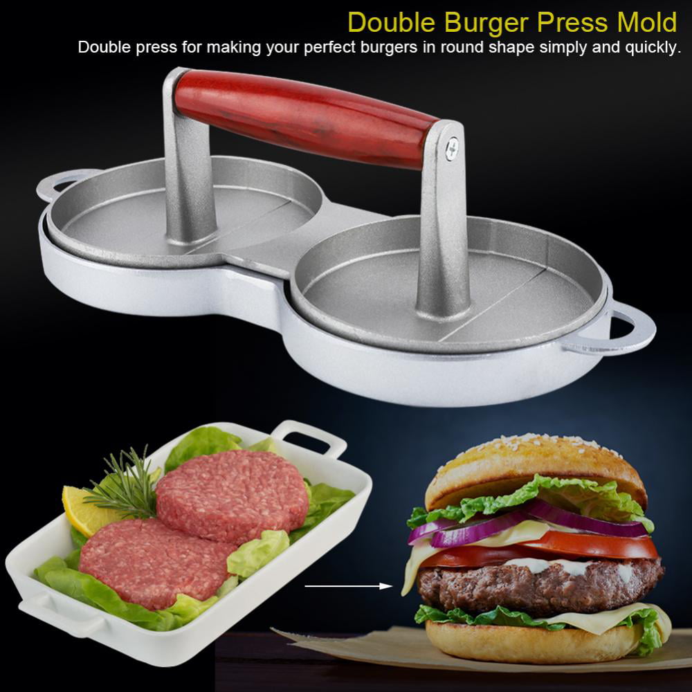 Kineca Forme Ronde Hamburger de Presse en Alliage daluminium de la Viande de Boeuf Burger Grill Presse Patty Mold Maker 