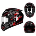 thumbnail image 1 of Cascos de motocicleta para hombres y mujeres, cascos de invierno para autos eléctricos, cascos de motocicleta para todas las estaciones, 1 of 6
