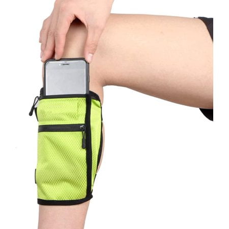 Travel Leg Band Belt Wallet Hide Bag Phone Bag Outdoor Sports Leg Bag Invisible Leg Cover Lightweight Stretchy Leg Band for Money Card Money ID Passport Safe