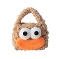 thumbnail image 1 of Lindo bolso de mano para mujeres y niñas, de bolsillo, mini bolso de almacenamiento adorable y moderno marrón, 1 of 8