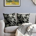 thumbnail image 3 of Orange Starfish Pillow Covers 20x20 Set of 2 Summer Ocean Beach Coastal Outdoor Decorative Throw Pillows Beachy Nautical Pillowcases Linen Cushion Case Decor for Home Sofa Couch Bed, 3 of 6