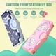 thumbnail image 2 of Estuches de lápices Kawaii, caja de lápices bonita multifunción, suministros de regreso a la escuela para niñas, bolsa de lápices coreana japonesa, papelería hola suerte unisex, 2 of 2