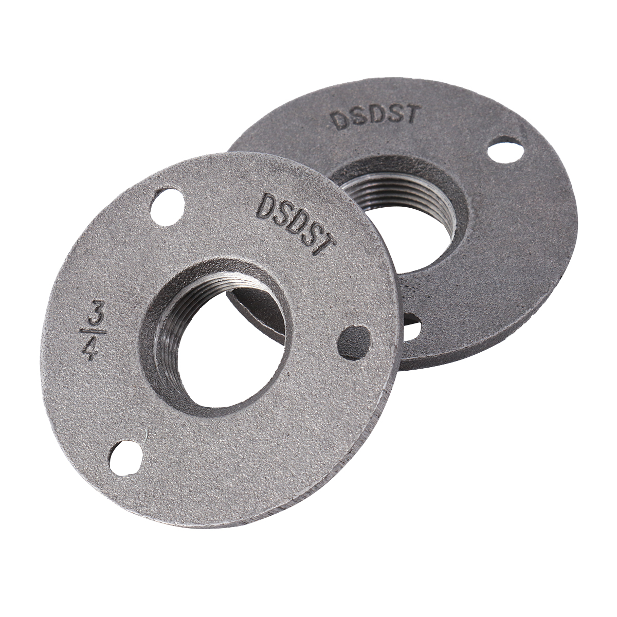 10pcs 25mm Malleable Threaded Floor Flange Iron Pipe Fittings Wall Mounted Flange 3 4 3holes Walmart Com Walmart Com