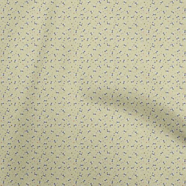 oneOone Rayon Beige Fabric Kids Bees Sewing Craft Projects Fabric Prints By Yard 56 Inch Wide