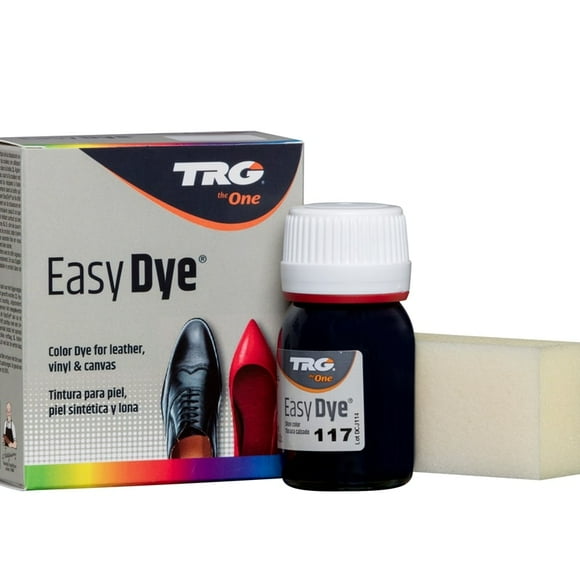 TRG Navy Blue 117 Color Dye - best leather dye, makes it easy to either restore the color of your shoes, handbags or other leather goods or to change the color