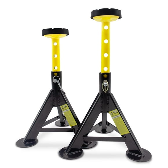 BESTOOL Jack Stands 4 ton 8,000 lbs Capacity with Locking Support Pins Jack Stand, 1 Pair, Black