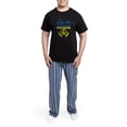 thumbnail image 5 of CafePress - Support Ukraine I Stand With Ukraine P Pajamas - Men's Dark Loose Fit Cotton Pajama Set, 5 of 7