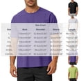thumbnail image 2 of LEKWK Crewneck T-Shirt for Men Pockets Short Sleeve Casual Top Lightweight Breathable Relaxed Fit Tee for Summer Green XXL, 2 of 5