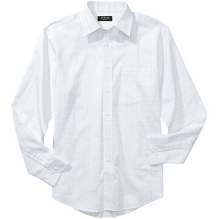 George - Men's Subtle Check Premium Dress Shirt