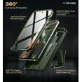 thumbnail image 2 of Dexnor for Samsung Galaxy S21 FE Case, [Built in Screen Protector and Kickstand] Heavy Duty Military Grade Protection Shockproof Protective Cover for Samsung Galaxy S21 FE 5G, 6.4 inch Army Green, 2 of 6