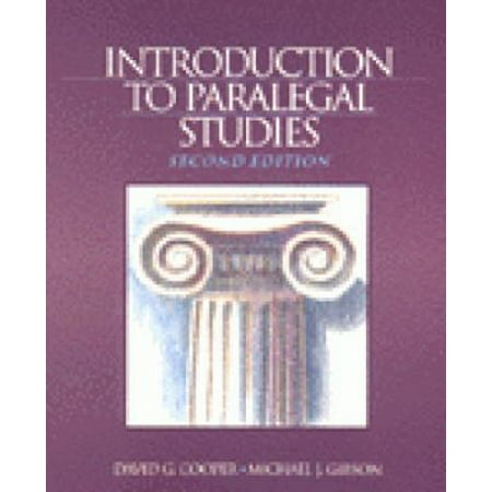 Pre-Owned Introduction to Paralegal Studies (Paperback) 0827383398 9780827383395