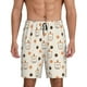 thumbnail image 1 of Fotbe Milk Tea Pantalones Cortos de Pijama para Hombre, Ropa de Dormir, Pantalones de Pijama Cortos para Hombre-X-Large, 1 of 6