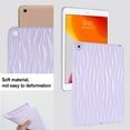 thumbnail image 5 of Case for iPad 10.2" 2021/2020/2019, Luxury Slim Fit TPU Back Protective Shock-Absorption Corner Protection Lightweight Soft Cover for iPad 7th/8th/9th Generation, Purple, 5 of 7