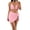 Pink |#34, variant on 2 Piece Sarong Coverups for Women Beach Vacation Fishnet See Thru Tie Side Bathing Suit Cover Up Mini Skirt (Beige,S)
