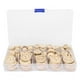 thumbnail image 1 of Botón de costura, botón de madera con agujeros dobles, accesorios de costura para ropa, botón de madera, artesanía excepcional, 1 of 9