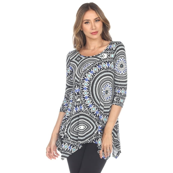 White Mark Women's Maji Tunic Top