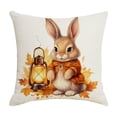 thumbnail image 2 of Decoraciones de Pascua, Adornos de Pascua, Regalos de Pascua Funda de almohada Funda de almohada de Pascua caliente Material de lino Funda de almohada de Pascua de lino, 2 of 6