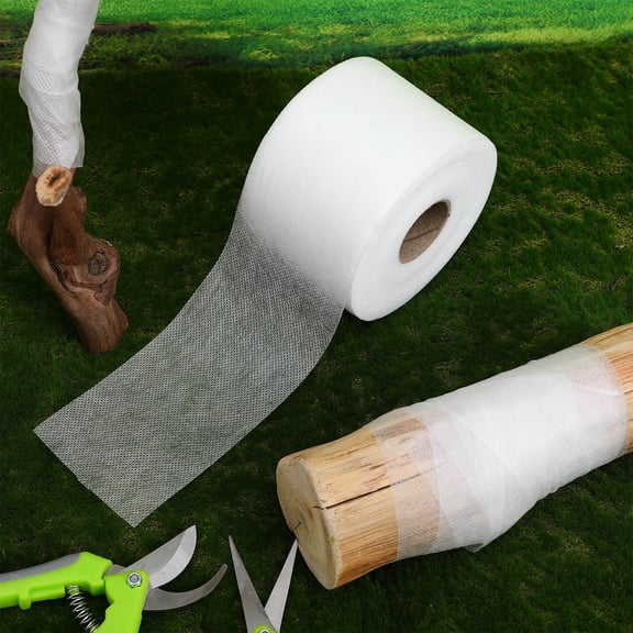 GAXIRE White Tree Wrap for Damage , Breathable Non-Woven Fabric, and Easy to Use, 1 Piece