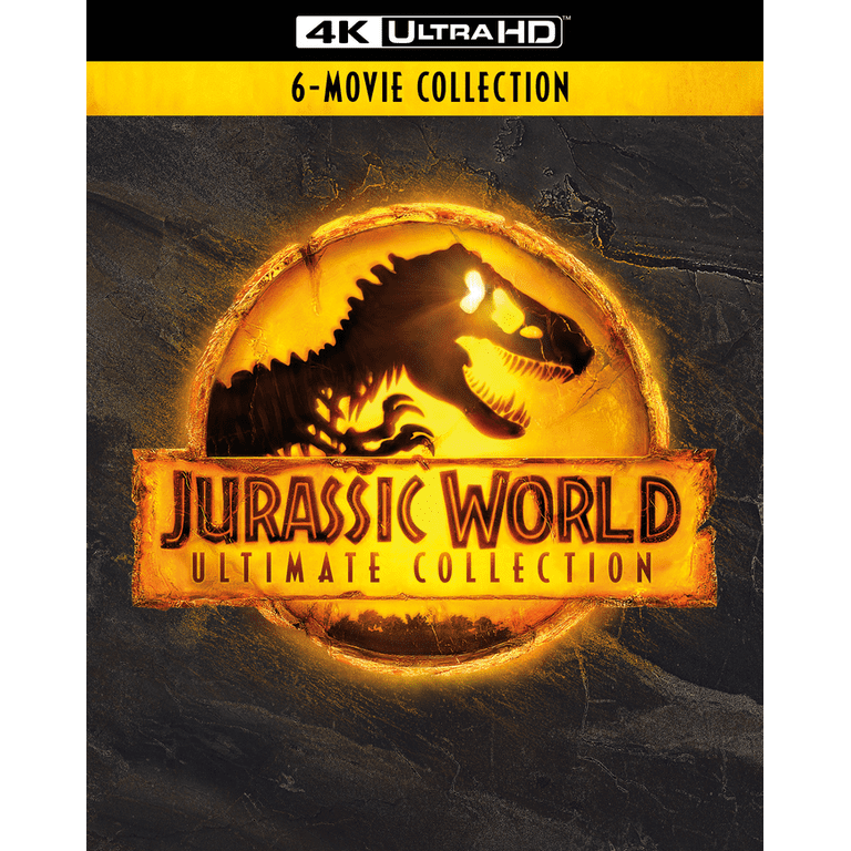 Jurassic World: 6-Movie Collection (4K Ultra HD + Blu-ray + Digital Copy)