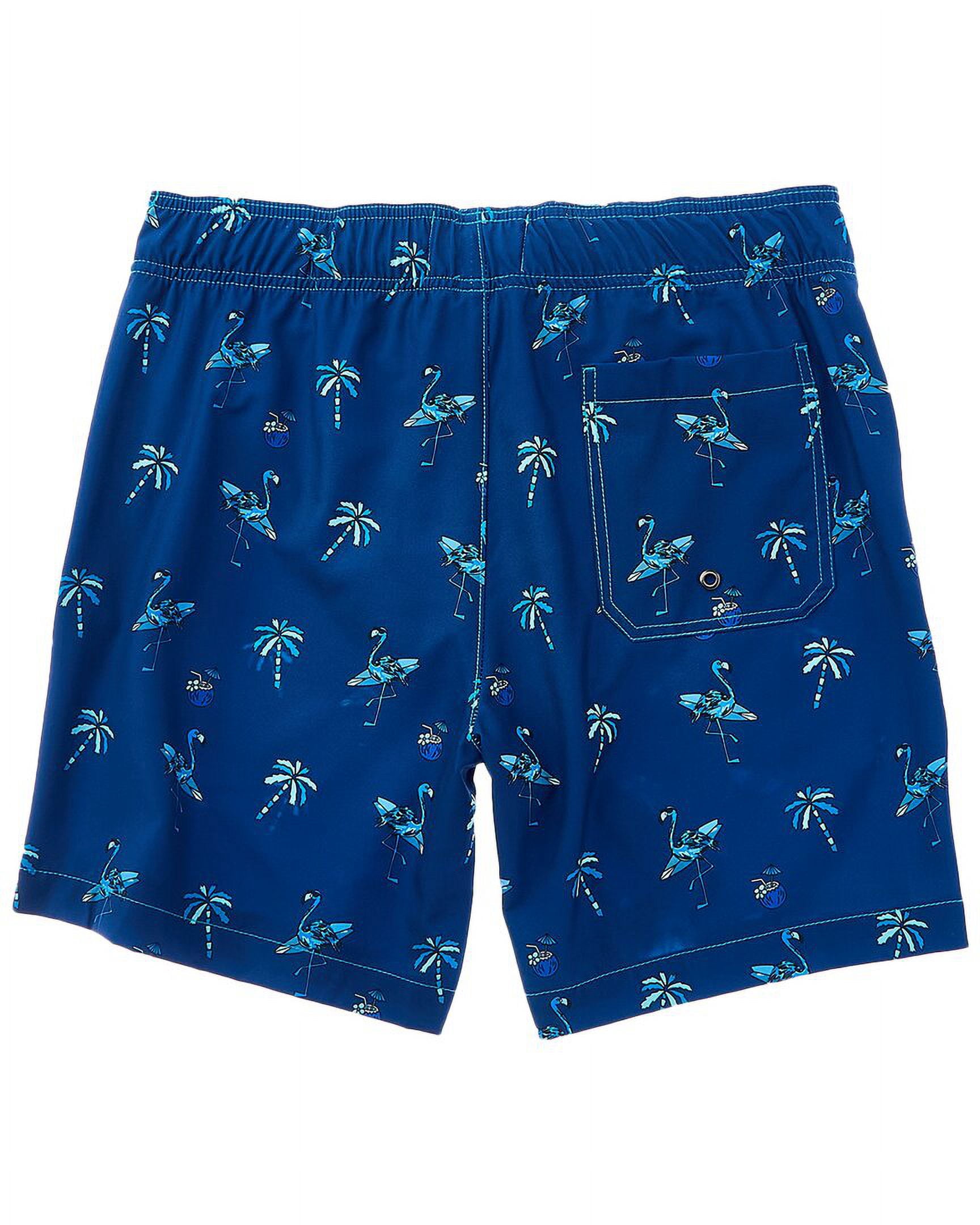 Beach Bros. Men's Novelty Print Swim Trunks with Stretch, 6.5" Inseam, Sizes S-2XL