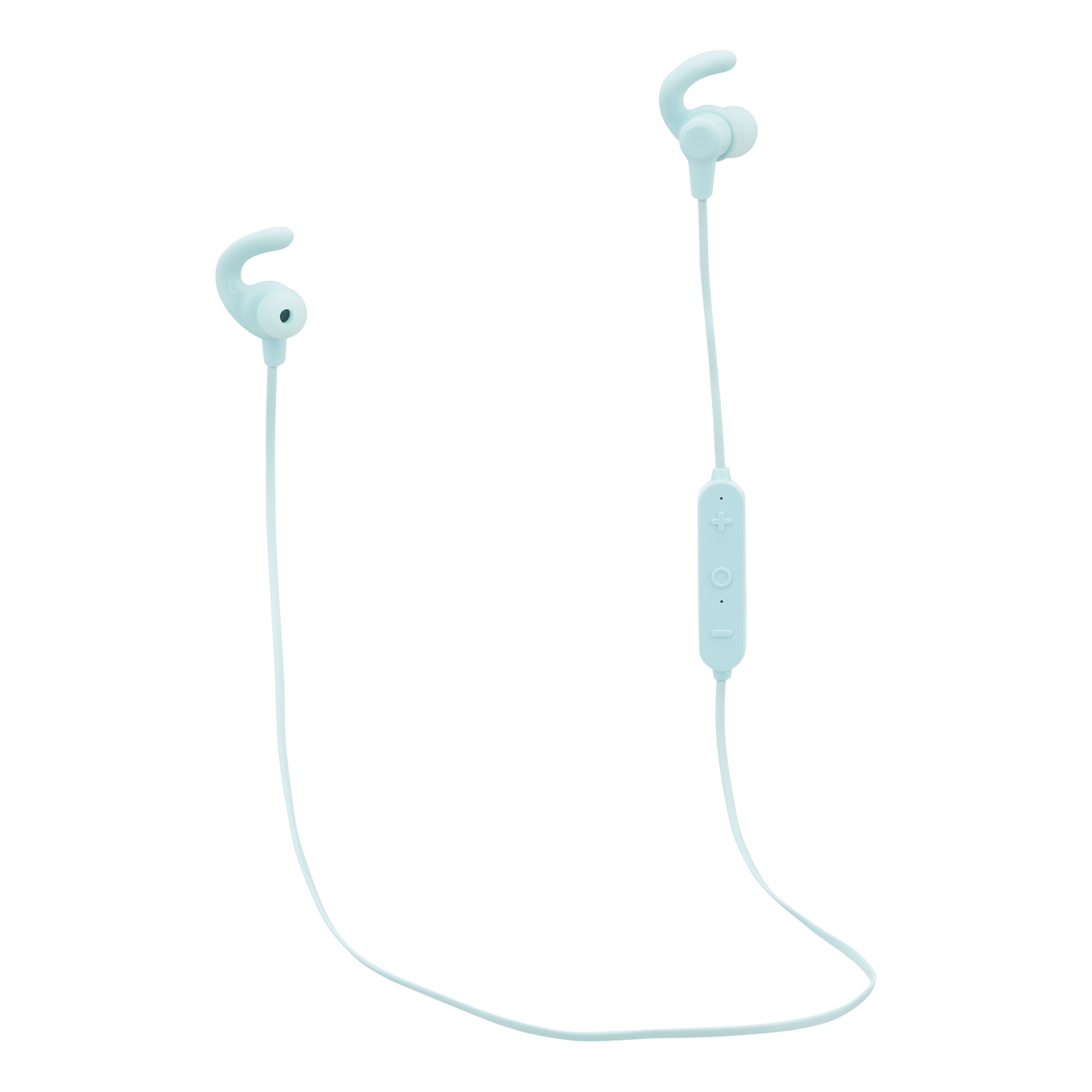 onn. Aqua Bluetooth Wireless In-Ear Headphones with Built-in Microphone