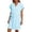 Sky Blue, variant on Shachafan Home Robe: Soft Absorbent Cozy Bathrobe For After Shower Or Thickened Comfort Soft Wear Anytime Sleepwear Ladies plus Size Robes with Pockets