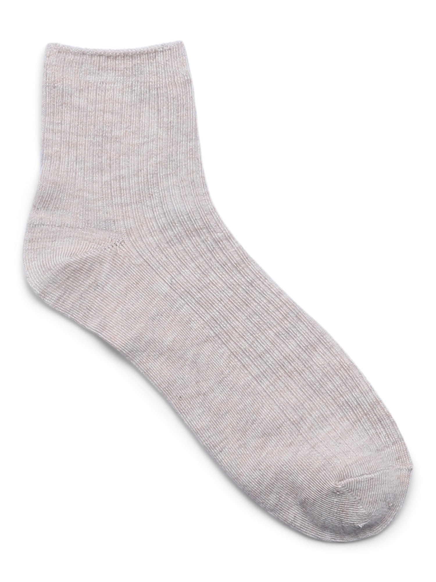 No Boundaries Ankle Socks, 3-Pack, Women's, Size 4-10