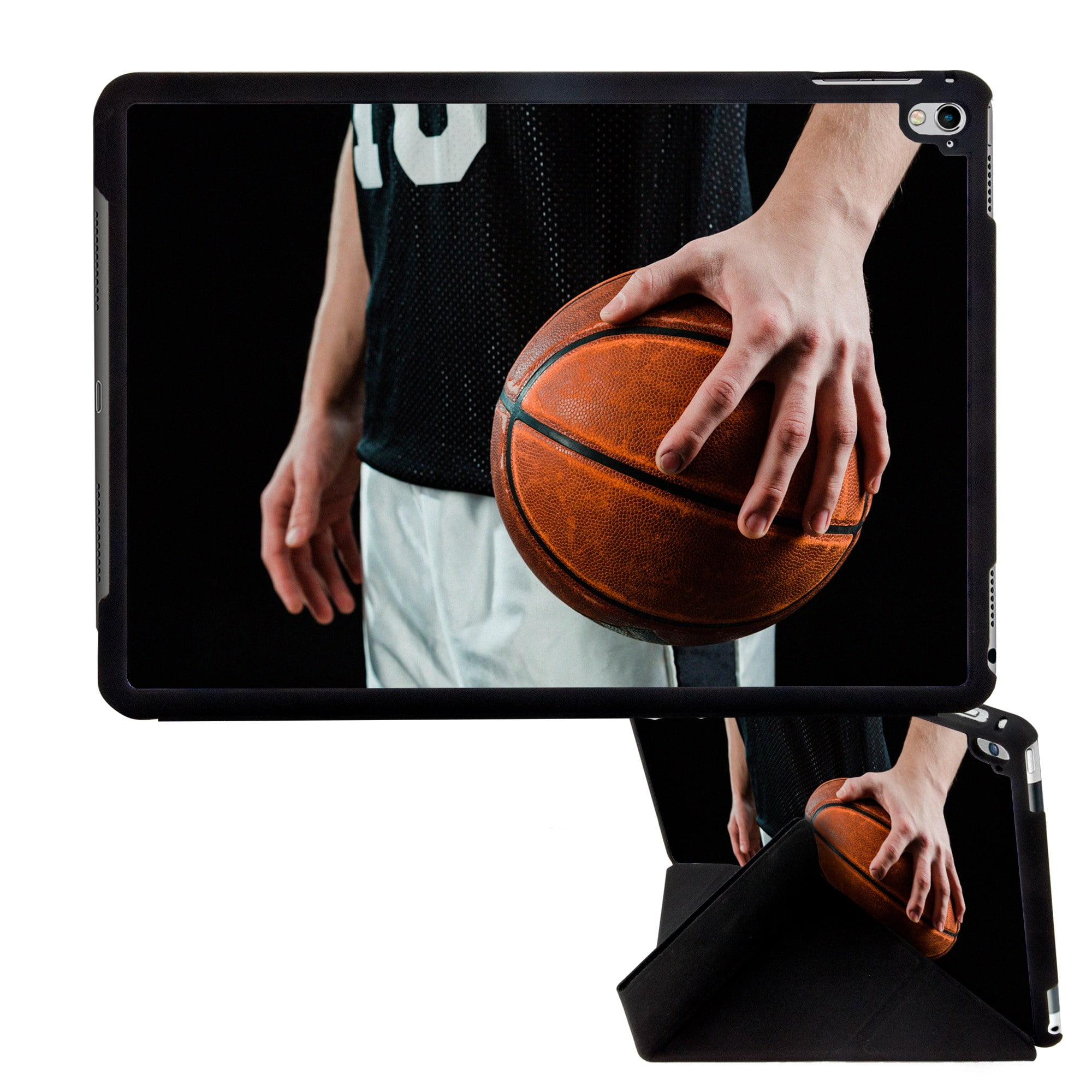 Image Of Basketball Player Grasping a Basketball Apple iPad Pro 9.7 Inch Smart Cover Tablet Case