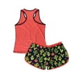 thumbnail image 4 of LazyOne Matching Pajamas for Women, Cute Pajama Shorts and Tank Top Set, Cactus, Succulent (Stuck In Bed, Large), 4 of 7