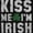 Black, variant on Kiss Me Im Irish Classic Saint Pattys Unisex Fleece Graphic Zip Up Hoodie Brisco Brands 5X
