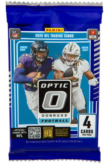 2025 Panini Donruss Optic Football Trading Card Blaster Box