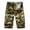 Khaki, variant on Fesfesfes Fashion Mens Cargo Shorts Pocket Zipper Buttons Camouflage Leisure Time Tooling Short Pants Spring Sale