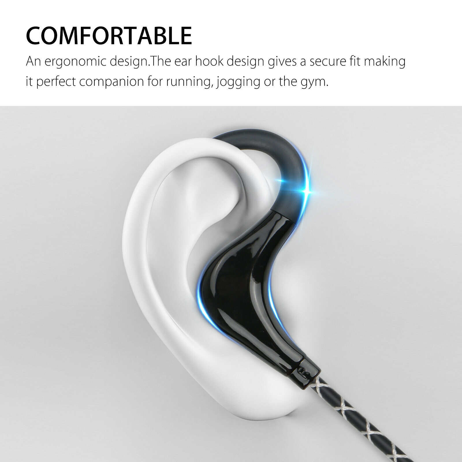 Wired Earbuds, Earbuds with Microphone and Volume Control, in Ear Ergonomic Noise Isolating Headphones, Earphones with 3.5mm Jack,Powerful Bass Sound - image 4 of 8