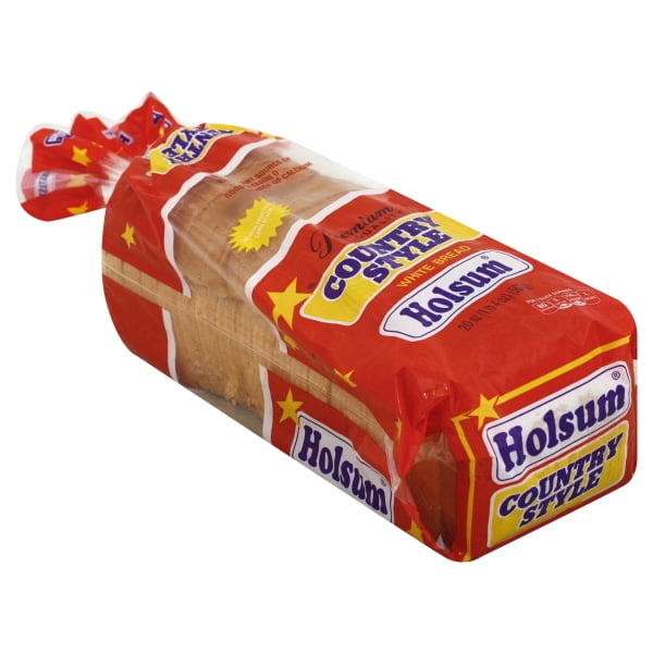 Holsum White Bread Country Style, 22.0 OZ