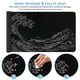 thumbnail image 4 of Alfombrilla de escritorio Mousepad iCasso Gaming XXL, tamaño grande, color negro ondulado, 4 of 9