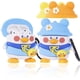 thumbnail image 1 of Linda funda de Airpods con llavero, funda de silicona 3D de dibujos animados Airpods con 3 sombreros para AirPods 3 oso de fresa  Electrónica, 1 of 4